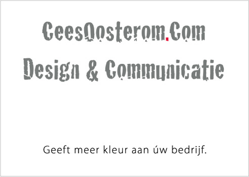 brochure cees oosterom design en communicatie