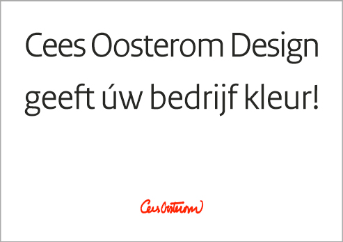 brochure cees oosteromdesign en communicatie