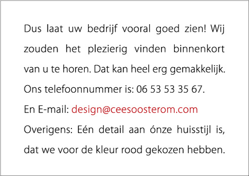 brochure cees
oosterom design en communicatie