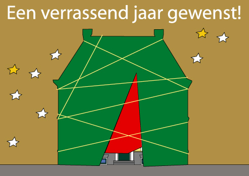 de waard makelaars kerstkaart nieuwjaarskaart